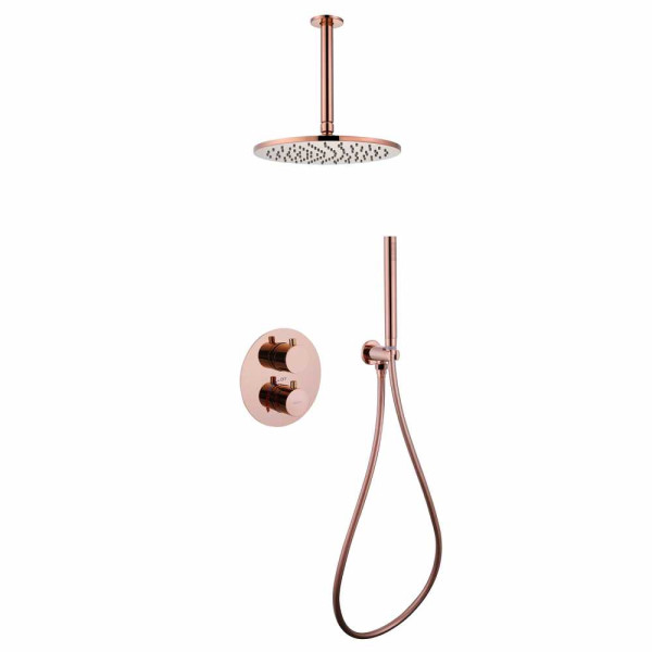 Душевая система Abber Wasser Kreis розовое золото (AF8121RG) Душевая система Abber Wasser Kreis розовое золото (AF8121RG)