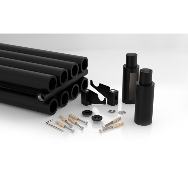 Стальной радиатор Сунержа Эталон-00 1800x320 5 секции матовый чёрный (31-0334-1805) Стальной радиатор Сунержа Эталон-00 1800x320 5 секции матовый чёрный (31-0334-1805)