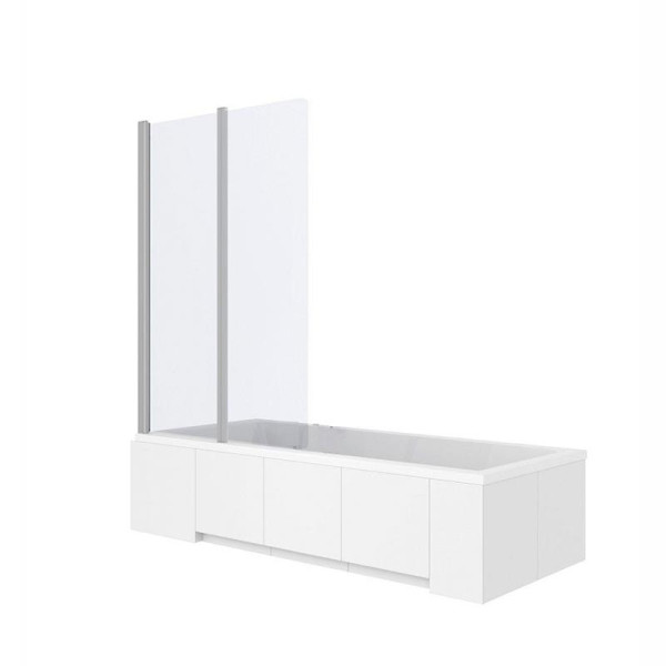 Душевая шторка на ванну складная REA Agat-2 80 (REA-W0700)