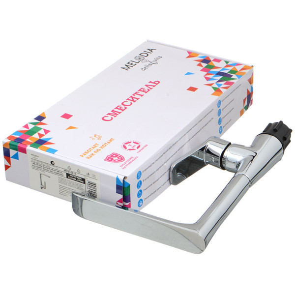 Смеситель для кухни Melodia della vita Heavy Metal хром (MDV35615) Смеситель для кухни Melodia della vita Heavy Metal хром (MDV35615)