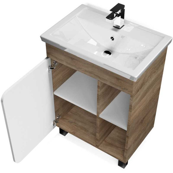 Тумба подвесная 1Marka Nuvo 710*470*850 дуб Сонома (У76063) Тумба подвесная 1Marka Nuvo 710*470*850 дуб Сонома (У76063)