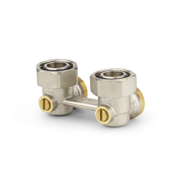 Фитинг двойной угловой со встроенным шаровым краном Varmega 3/4"(18)ЕКх3/4"(18)ЕК (VM14011) Фитинг двойной угловой со встроенным шаровым краном Varmega 3/4"(18)ЕКх3/4"(18)ЕК (VM14011)