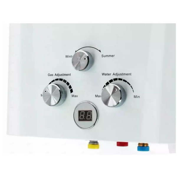 Колонка газовая Edisson Flame F 20 D 20 кВт белая (361101) Колонка газовая Edisson Flame F 20 D 20 кВт белая (361101)