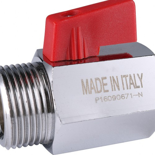 Кран 3/4" ВН шаровый Stout (мини) красный флажок SVB-0022-000020 Кран 3/4" ВН шаровый Stout (мини) красный флажок SVB-0022-000020