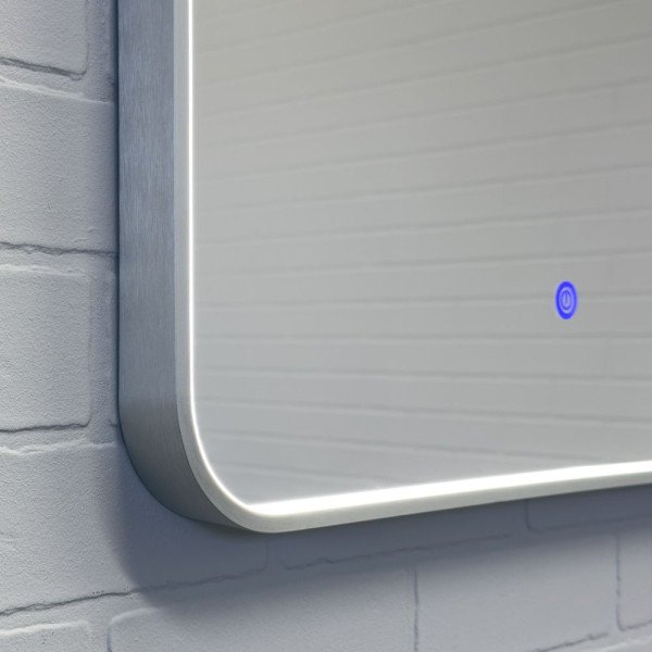 Зеркало Comforty Ситара 600x800x35 серебро глянцевый (00-00020612)