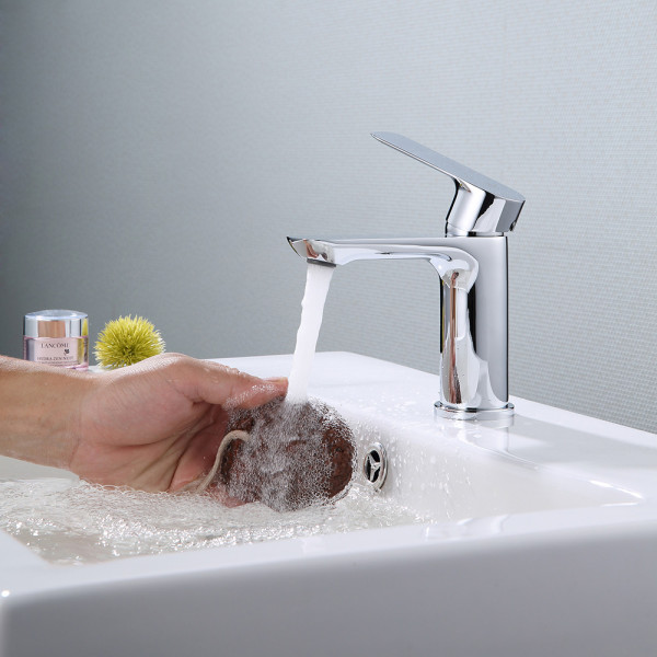 Смеситель для раковины Abber Weiss Insel хром (AF8010) Смеситель для раковины Abber Weiss Insel хром (AF8010)