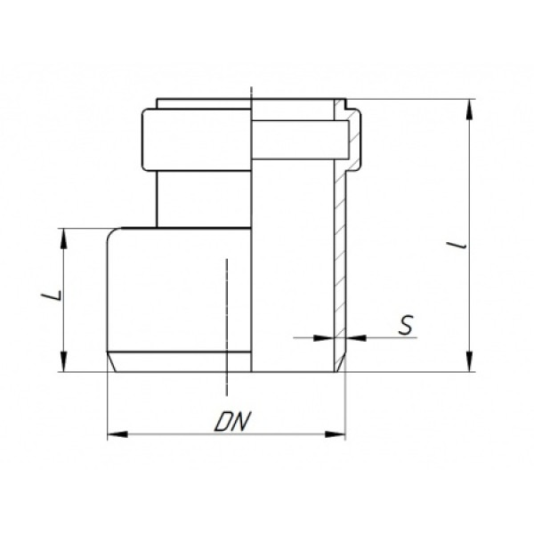 Переход SKR 110х78 эксцентрический Ostendorf Skolan Safe PP-MD (335710)