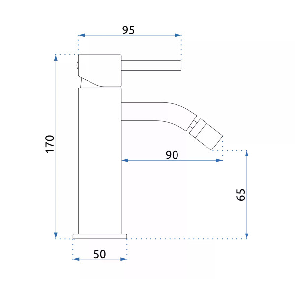 Смеситель для раковины Rea Lungo черный матовый (REA-B0667) Смеситель для раковины Rea Lungo черный матовый (REA-B0667)
