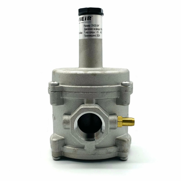 Редуктор давления газовый 3/4" ВВ Vieir 16-60 мбар со встроенным фильтром (VRQ12)