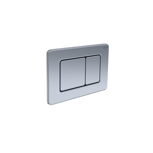 Клавиша смывная Aquatek нержавеющая сталь (клавиши квадрат) (KDI-0000032) Клавиша смывная Aquatek нержавеющая сталь (клавиши квадрат) (KDI-0000032)