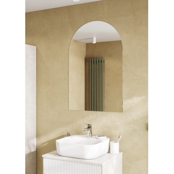 Зеркало Aquaton Санта-Барбара 600x20x900 серебристый (1.A286.6.02C.B01.0)