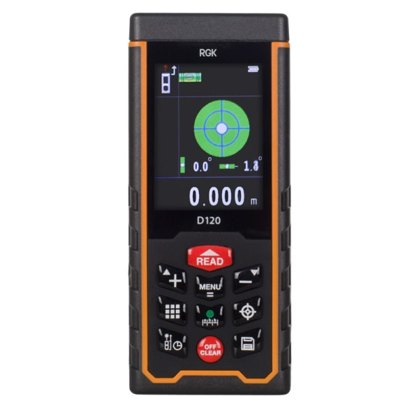 Дальномер лазерный RGK D120 (4610011871382)