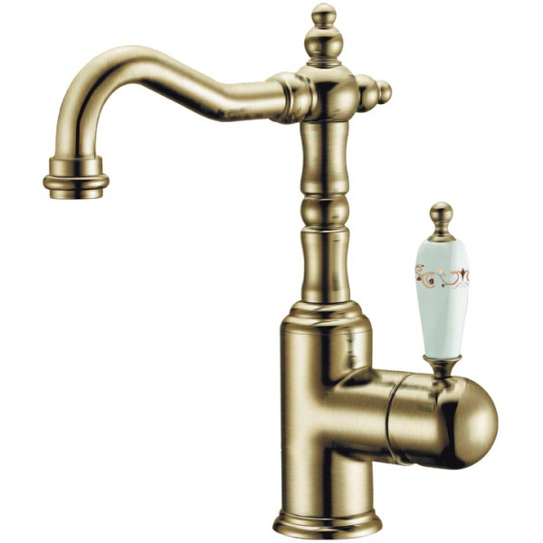 Смеситель для раковины Boheme Provanse бронзовый (362)