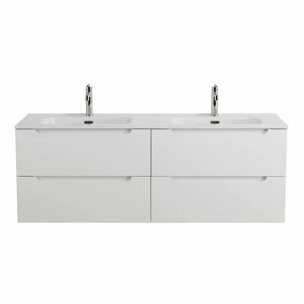 Раковина мебельная BelBagno 141x46,5 белая глянцевая (BB140-2-ETL) Раковина мебельная BelBagno 141x46,5 белая глянцевая (BB140-2-ETL)