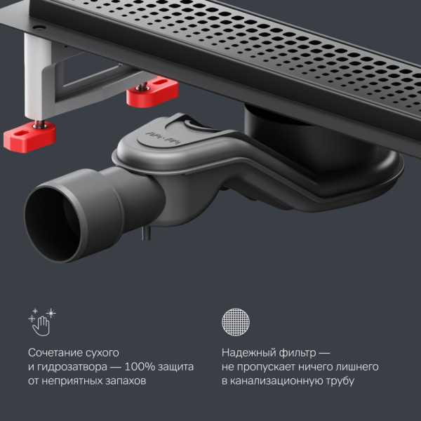 Душевой лоток AM.PM MasterFlow линейный универс затвор Cut Gradient 40 см черн мат (W01SC-P11-040-01BM) Душевой лоток AM.PM MasterFlow линейный универс затвор Cut Gradient 40 см черн мат (W01SC-P11-040-01BM)