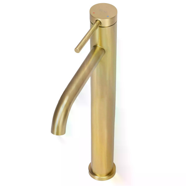Смеситель для раковины Rea Clif золото матовое (REA-B5329)