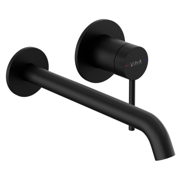 Смеситель для раковины Vitra Minimax Round черный (A4354936EXP)