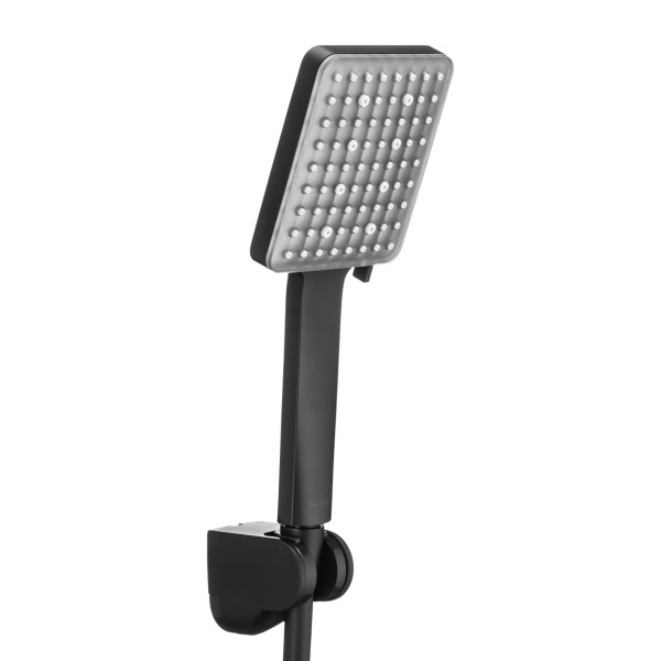 Душевой гарнитур Swedbe Hermes черный (5134B)