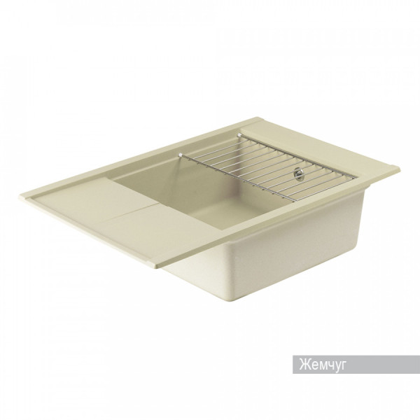 Мойка для кухни врезная Aquaton Делия 78 516x787x218 жемчуг (1.A715.1.32D.E24.0) Мойка для кухни врезная Aquaton Делия 78 516x787x218 жемчуг (1.A715.1.32D.E24.0)
