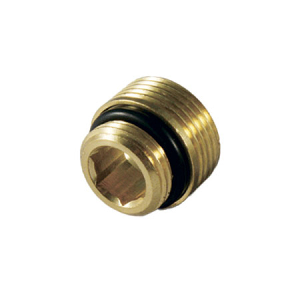 Переходник радиаторный 1/2"х3/4"(18) с прокладкой Tiemme (3390003 / 3390RID0504)