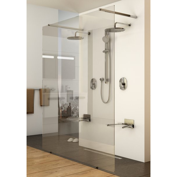 Душевое ограждение Ravak Walk-In 120x200 стекло прозрачное, профиль хром (GW9FG0C0Z1)