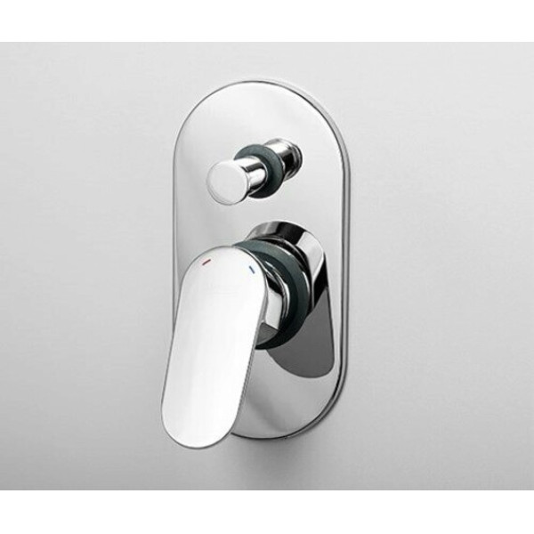 Встраиваемый комплект для ванны WasserKRAFT А13031 с изливом и верхней душевой насадкой