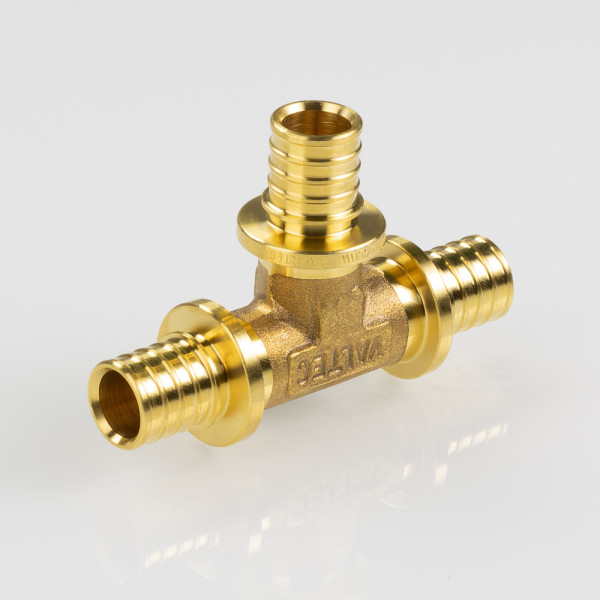 Тройник 25х25х25 Valtec PE-Xa VTm.431.G (латунь) VTm.431.G.252525 Тройник 25х25х25 Valtec PE-Xa VTm.431.G (латунь) VTm.431.G.252525