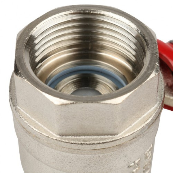 Кран 1" ВВ шаровый Stout стандартнопроходной (чёрная ручка) SVB-0011-000025 Кран 1" ВВ шаровый Stout стандартнопроходной (чёрная ручка) SVB-0011-000025