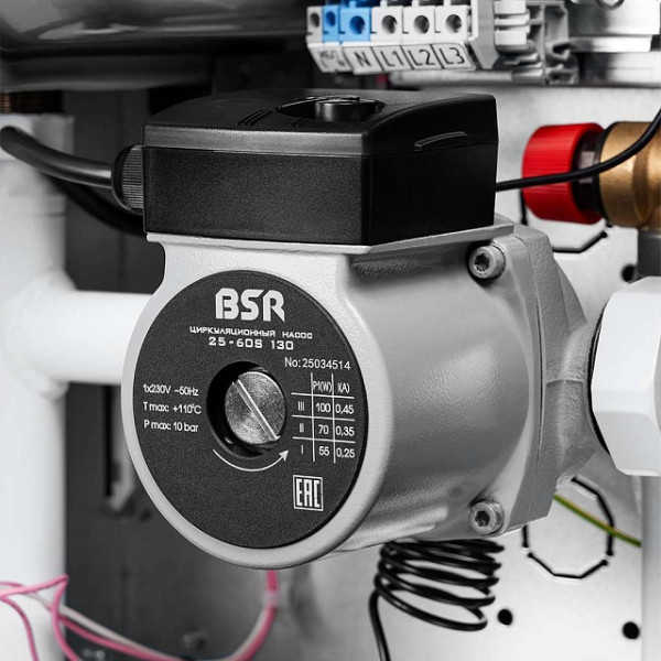 Котел электрический 5 кВт STATUS Stout одноконтурный, циркуляционный насос 25/60 (SEB-3101-000005)