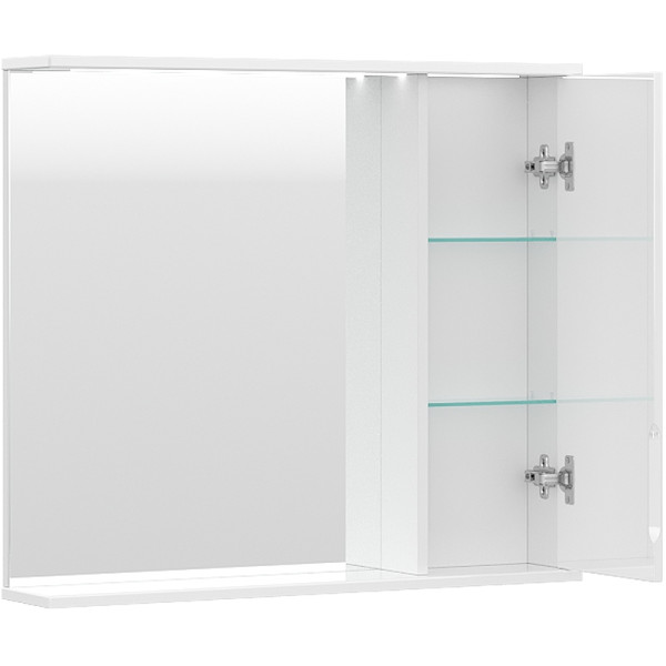 Шкаф зеркальный Volna Joli 800x700 белый (zsJOLI80.R-01)