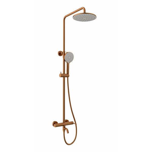Душевая система Lemark Kalina золотой (LMF-2126S-BRRG)