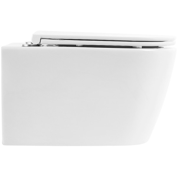 Унитаз подвесной BelBagno Marino безободковый (BB105CHR/BB870SC)