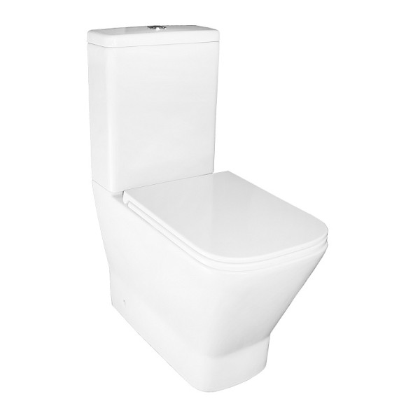 Унитаз напольный Azario Joy с сиденьем с микролифтом белый (AZ-2168-UQ3)