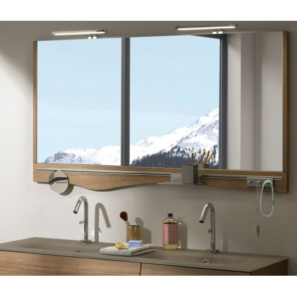 Зеркало Jacob Delafon Sherwood 1400x22x650 дуб состаренный (EB1839RU-P13)