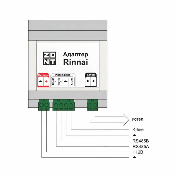 Адаптер цифровой шины RINNAI Zont (ML00006140)