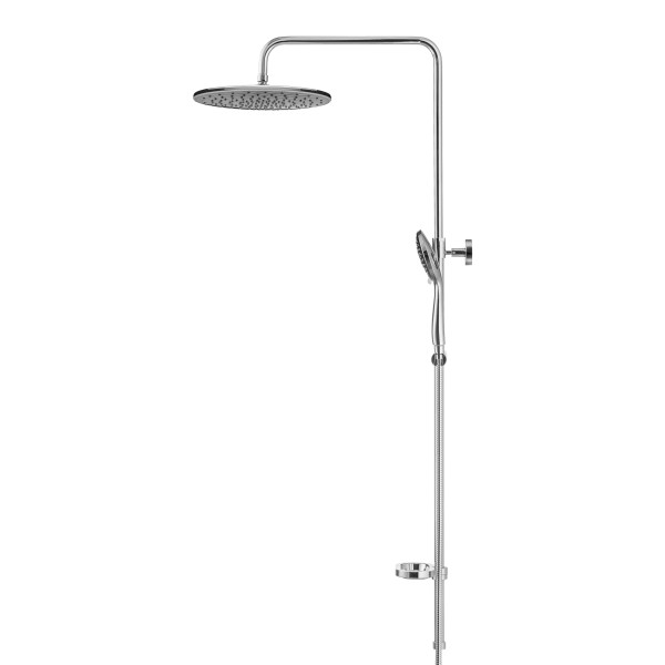 Душевой гарнитур Swedbe Hermes хром, серый (5001G1)