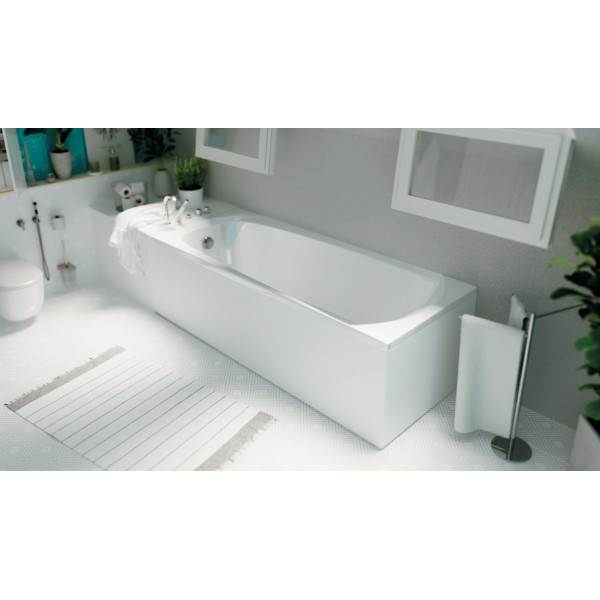 Ванна акриловая 1Marka Elegance 170x70 белая (01эл1770)