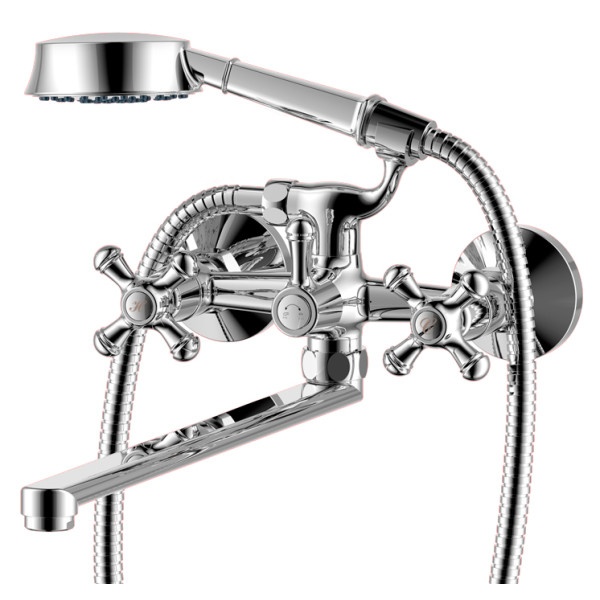 Смеситель для ванны и душа RedBlu by Damixa Retro (239500000)