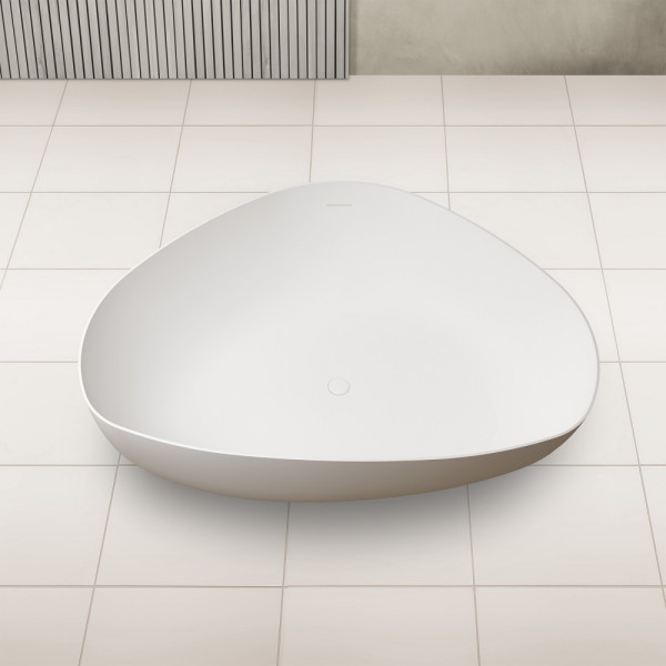 Ванна из искусственного камня Abber Stein 180x130 белая матовая (AS9608) Ванна из искусственного камня Abber Stein 180x130 белая матовая (AS9608)