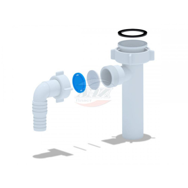 Вставка для подключения бытовой техники 1 1/2"*32 АНИ с 1-м отводом АНИ пласт (M120) Вставка для подключения бытовой техники 1 1/2"*32 АНИ с 1-м отводом АНИ пласт (M120)