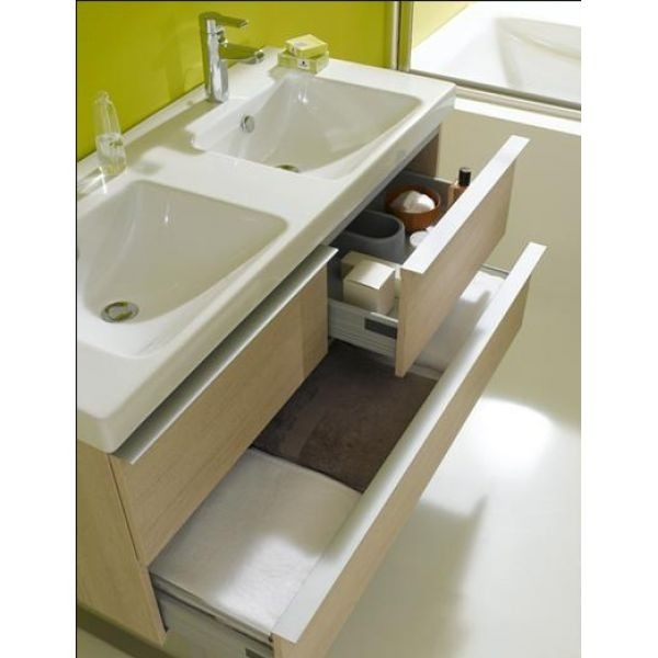 Тумба подвесная Jacob Delafon Odeon up 117 дуб квебекский (EB892-E10)