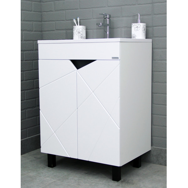 Тумба напольная Absolute 60 Vector без ящика Домино (DV6603T)