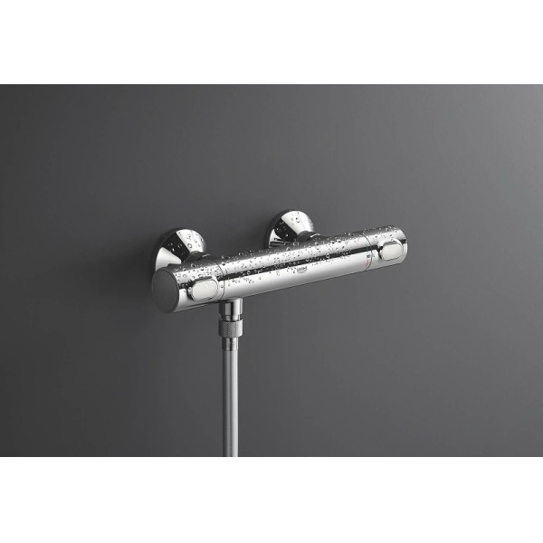 Смеситель для душа Grohe Grohtherm с термостатом хром (34793000) Смеситель для душа Grohe Grohtherm с термостатом хром (34793000)