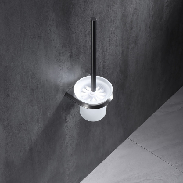 Щетка для туалета Abber Nord никель (AA1532NG) Щетка для туалета Abber Nord никель (AA1532NG)