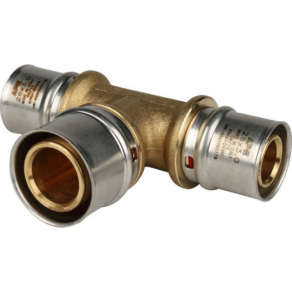 Тройник 26x32x26 Stout (пресс) (SFP-0005-263226)