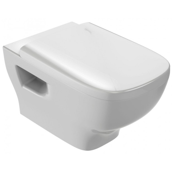 Комплект инсталляция с унитазом Jacob Delafon Struktura с сиденьем Микролифт и клавишей смыва хром (E21741RU-00)