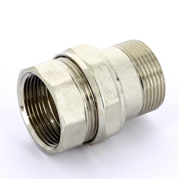 Сгон прямой 1/2" ВН с прокладкой O-RING Uni-Fitt IT (никель) 650N2000