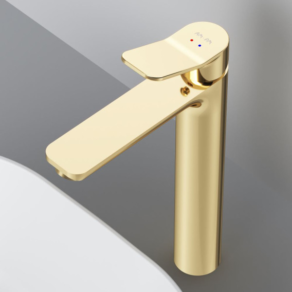 Смеситель для раковины AM.PM X-Joy золото (F85A92099)