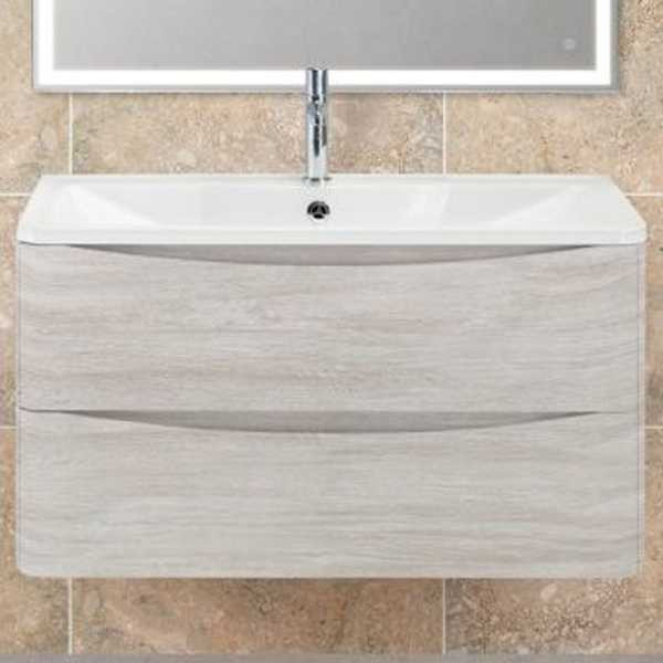 Тумба подвесная BelBagno Acqua 80 Rovere Vintage Bianco (ACQUA-800-2C-SO-RVB)