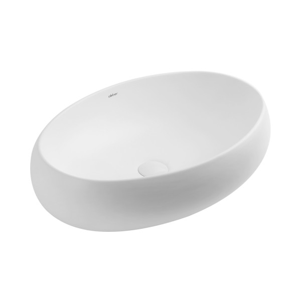 Раковина накладная Bequem (белый матовый)